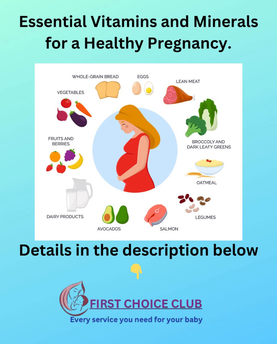 Essential Vitamins and Minerals for a Healthy pregnancy
