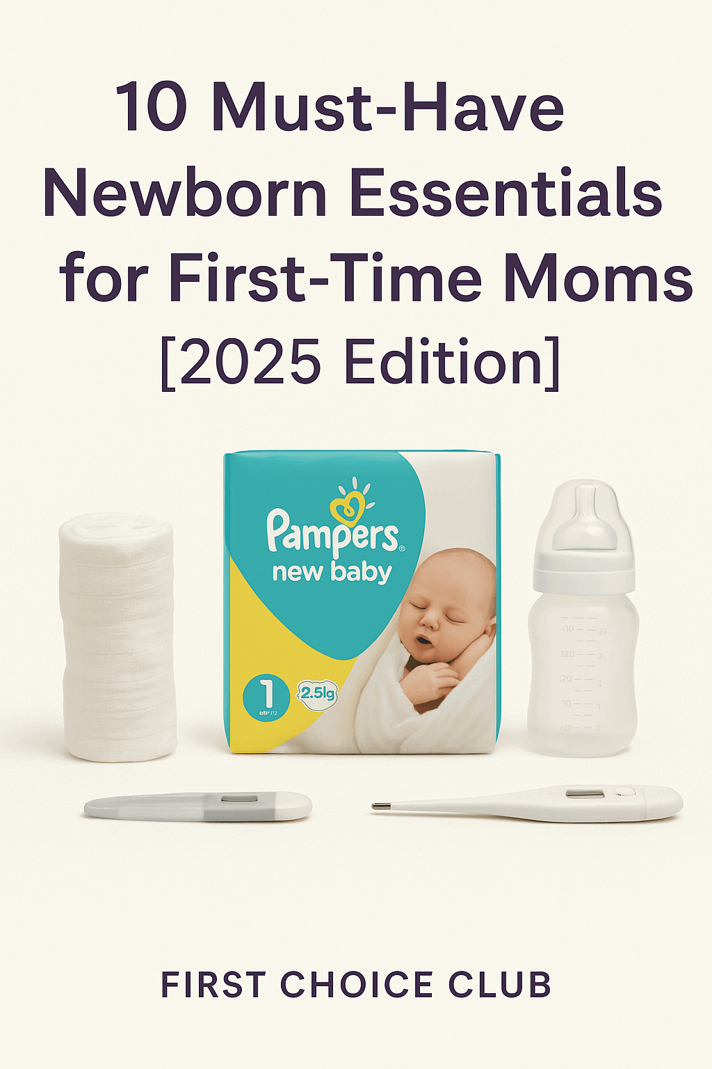 MustHave Newborn Essentials for FirstTime Moms  Edition