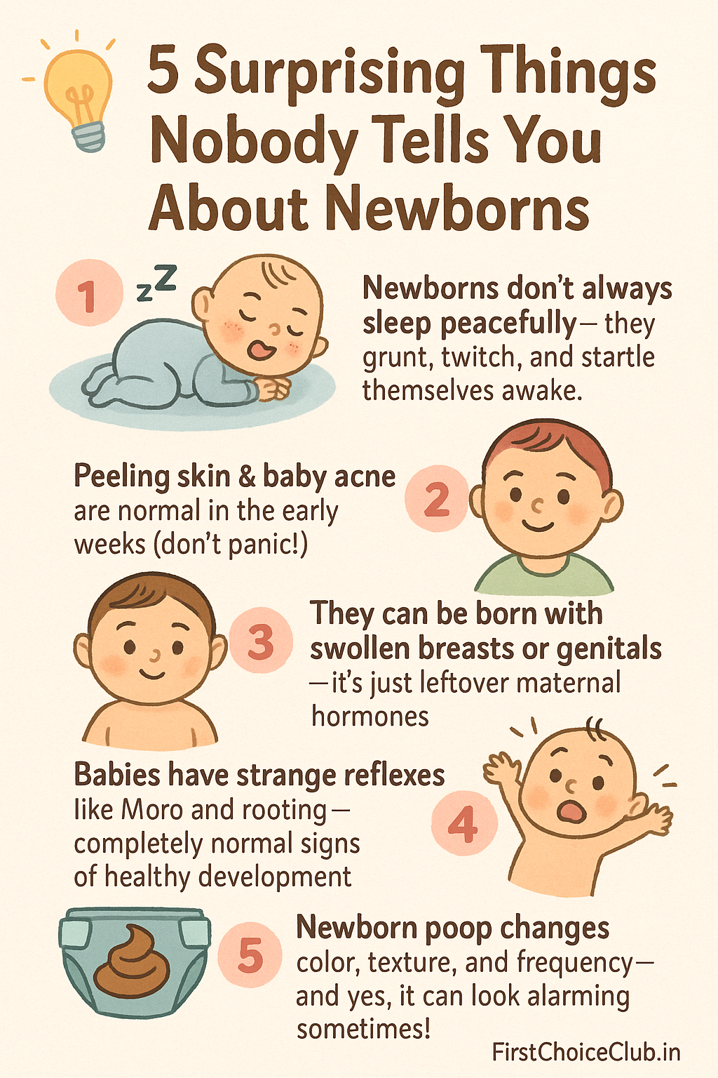 Surprising Things Nobody Tells You About Newborns