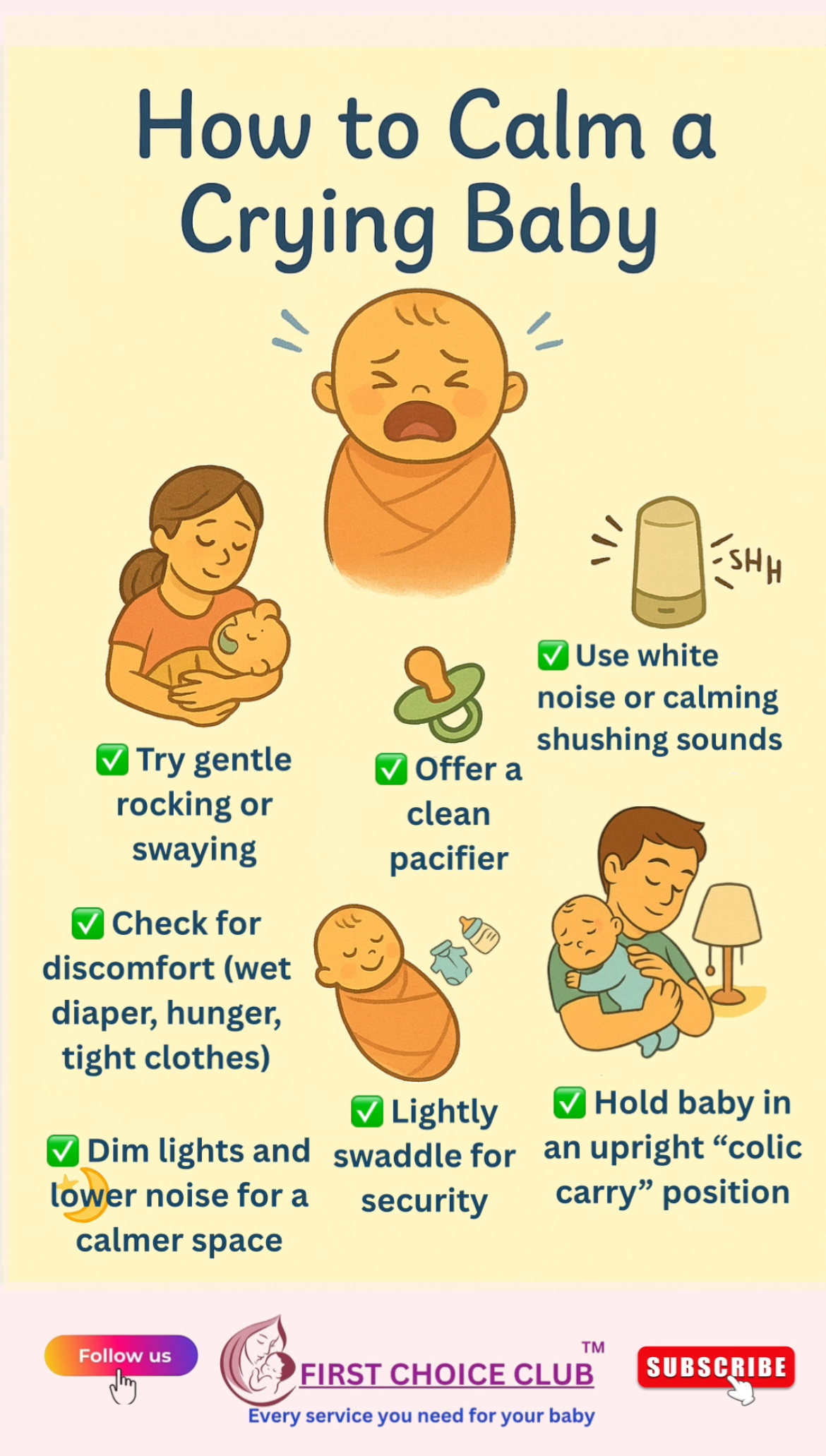 How to Calm a Crying Baby in Seconds Complete Guide for New Parents