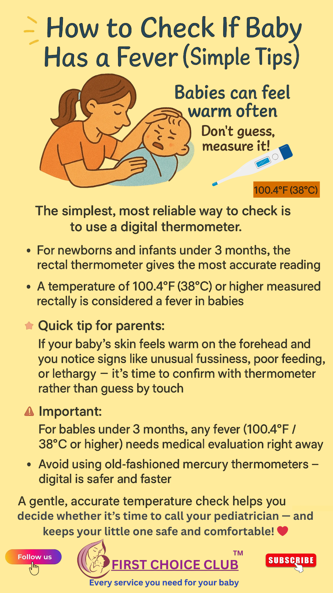 How to Check If Baby Has a Fever Simple Tips for New Parents