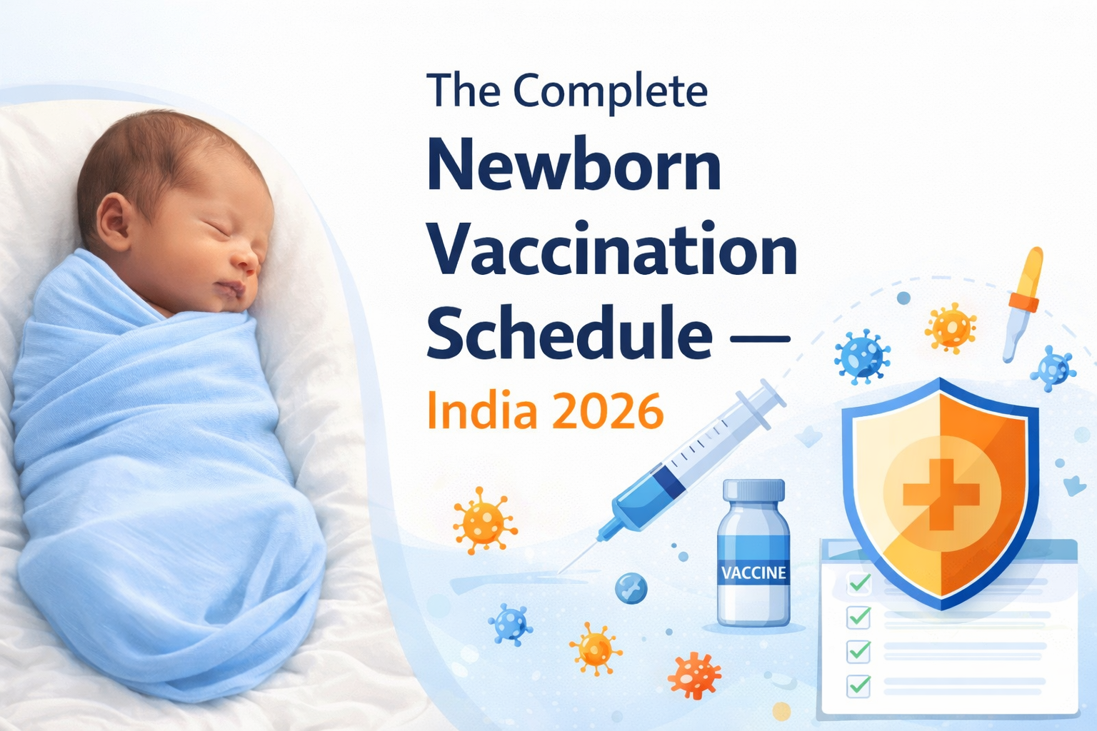 The Complete Newborn Vaccination Schedule  India