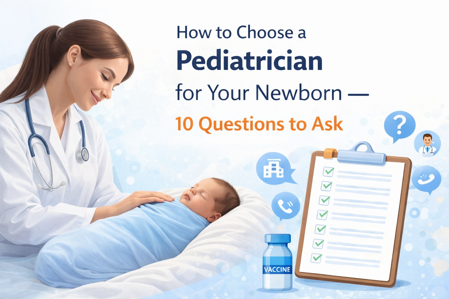 How to Choose a Pediatrician for Your Newborn   Questions to Ask