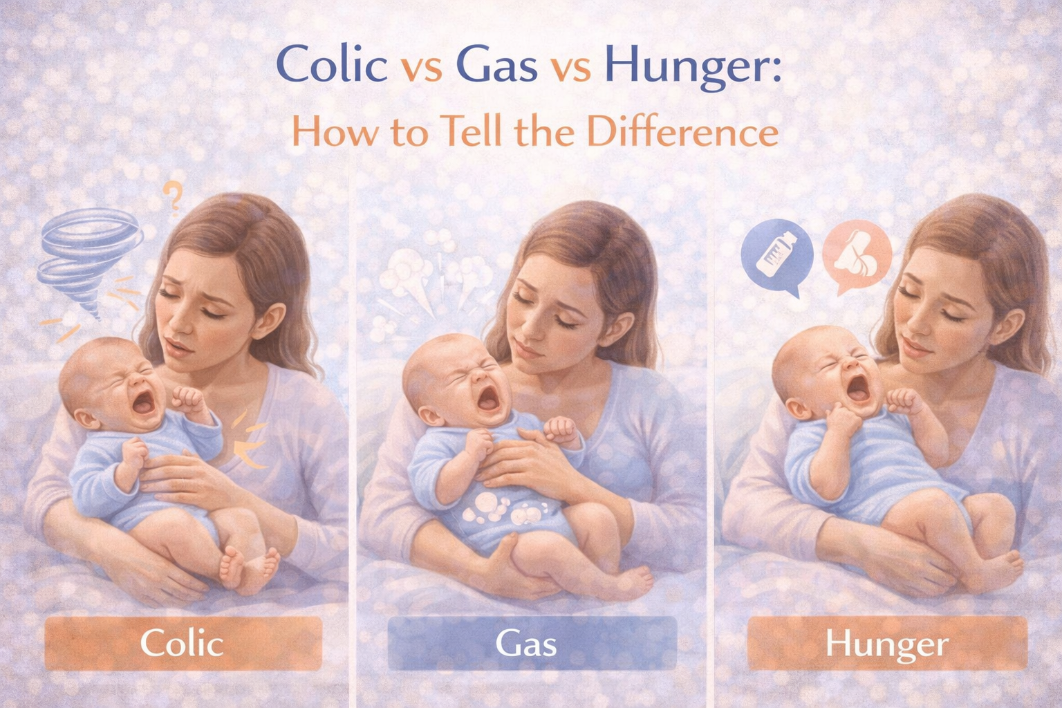 Colic vs Gas vs Hunger How to Tell the Difference