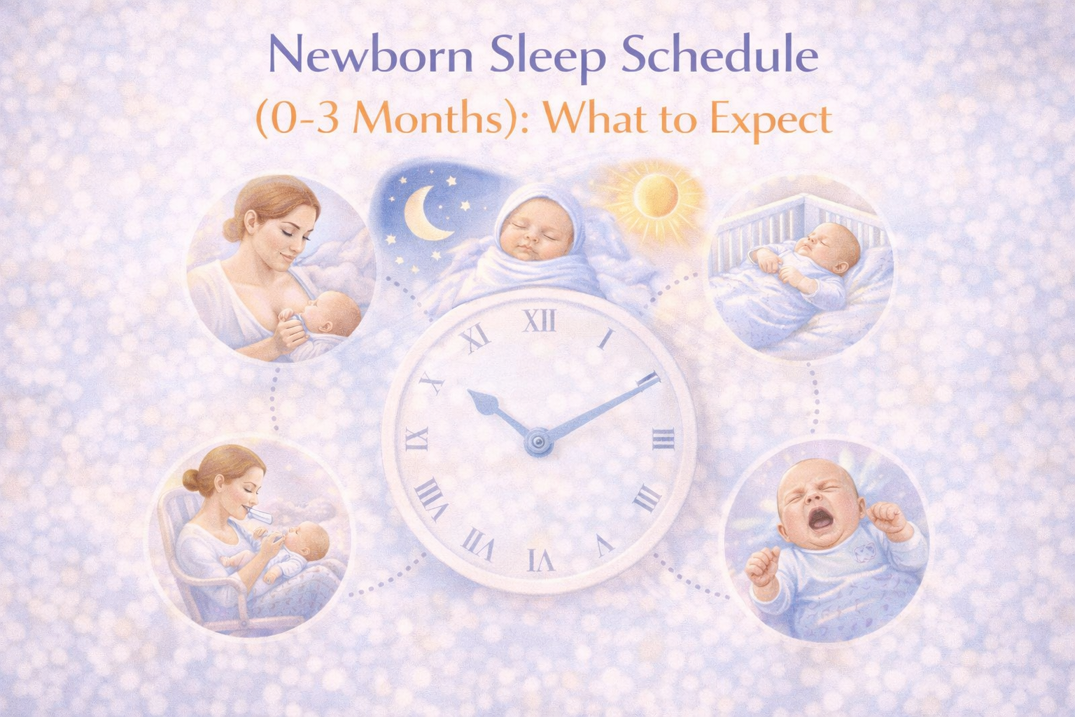 Newborn Sleep Schedule  Months What to Expect