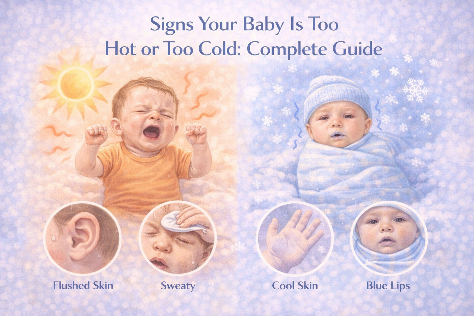 Signs Your Baby Is Too Hot or Too Cold Complete Guide