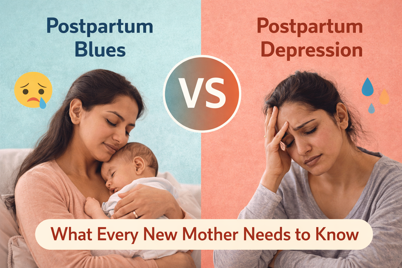 Postpartum Blues vs Postpartum Depression What Every New Mother Needs to Know